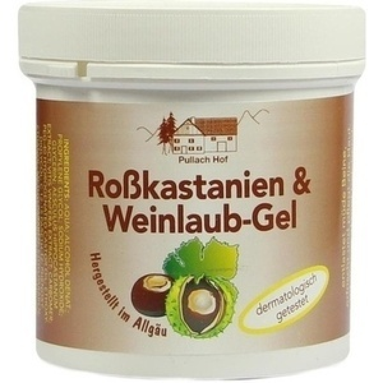 WEINLAUB Pflege Gel 250 Ml – Mit Rosskastanie, Für Die Haut, PZN-07001037