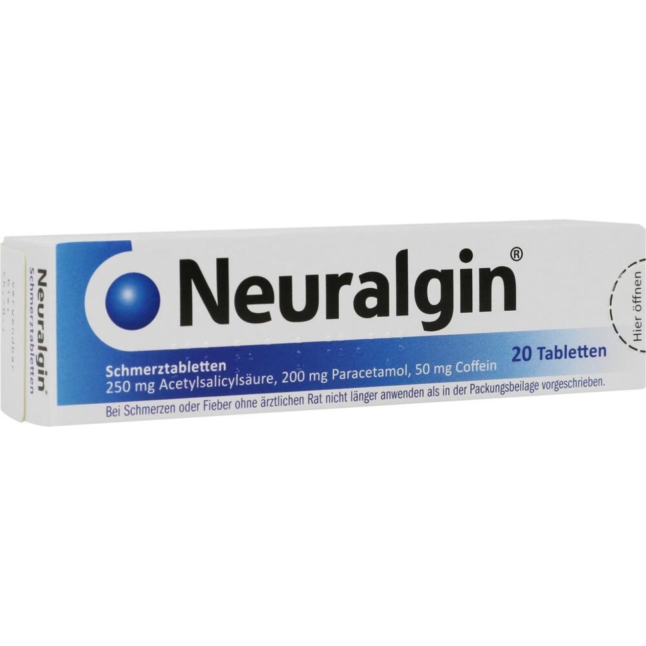 NEURALGIN, 20 St schon ab 3.97 EUR, PZN 03875041