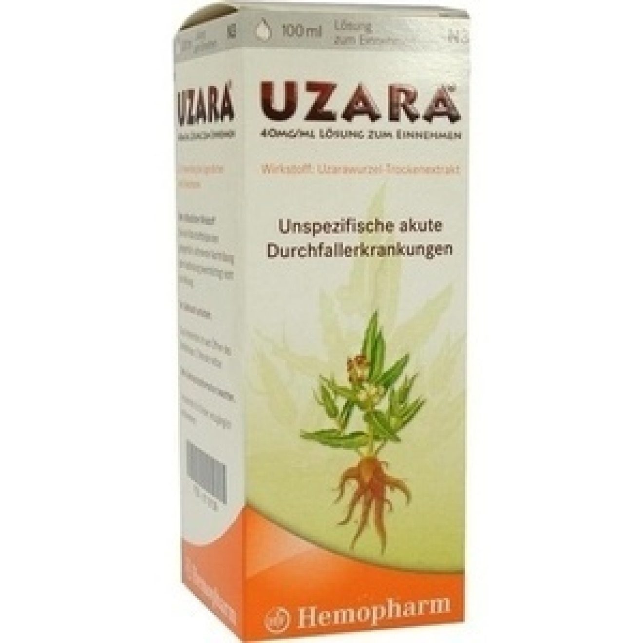 UZARA 40 MG/ML LOESUNG Z.EINNEHMEN, 100 ML schon ab 15.9 EUR, PZN 06118139