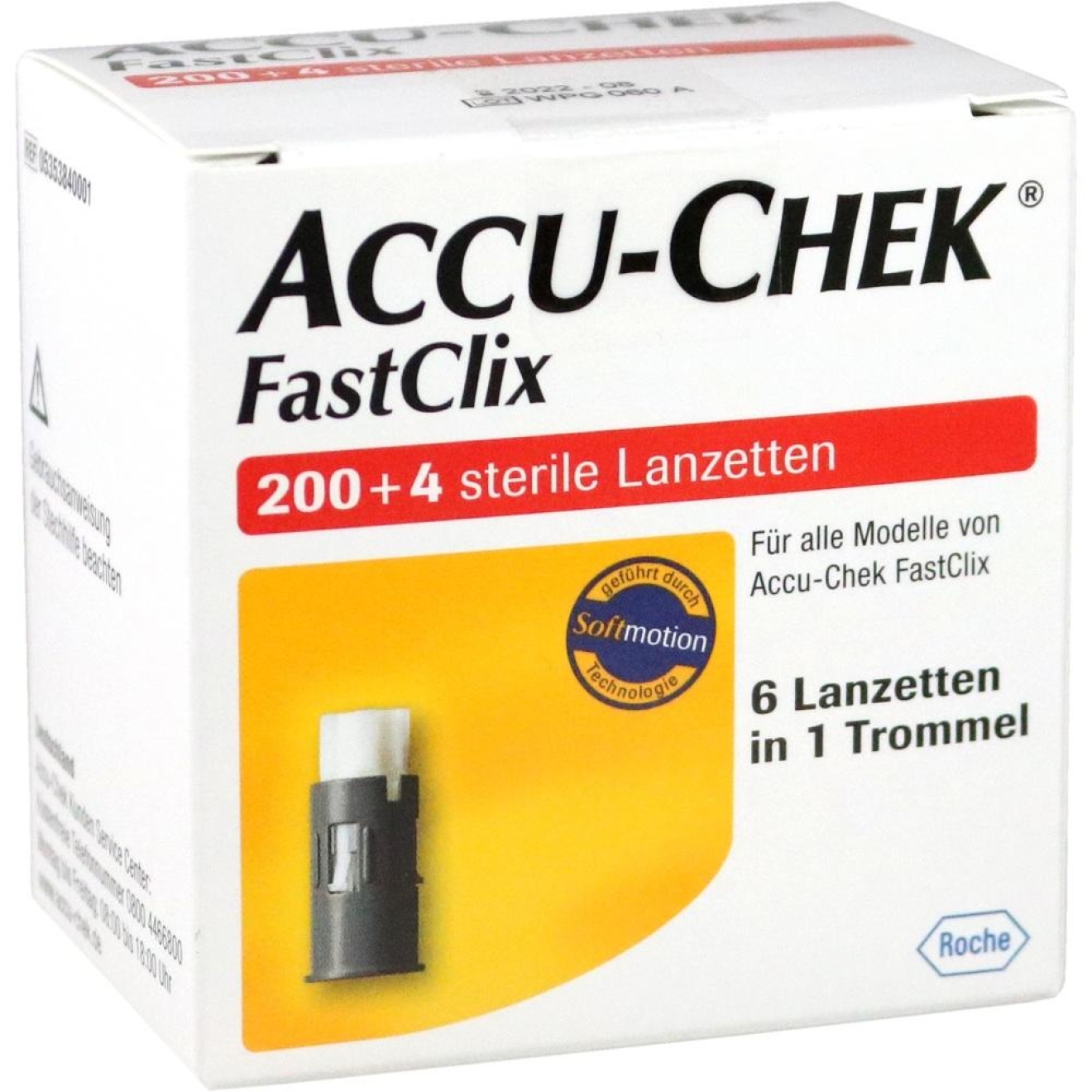 ACCU CHEK FastClix Sterile Lanzetten 48 Stück (2 Packungen) - Für Accu Chek Stechhilfen