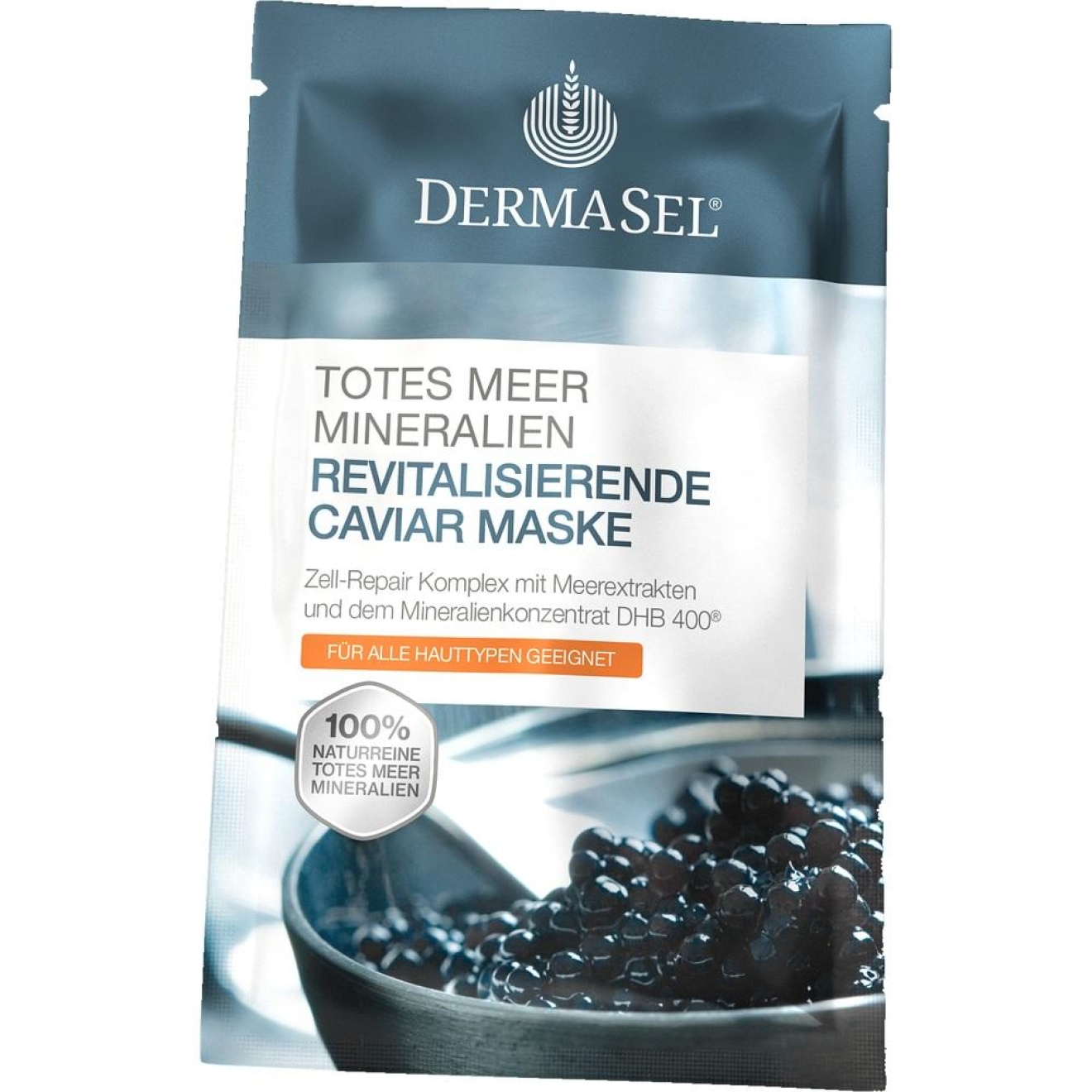 DERMASEL Maske Caviar EXKLUSIV, 12 ML schon ab 2.55 EUR, PZN 07387410