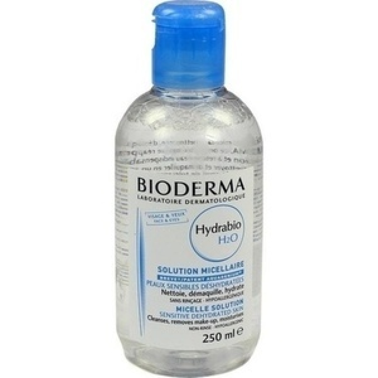 Bioderma Hydrabio H2O Mizellen-Reinigungslösung - 250 Ml, Für Trockene & Empfindliche Haut