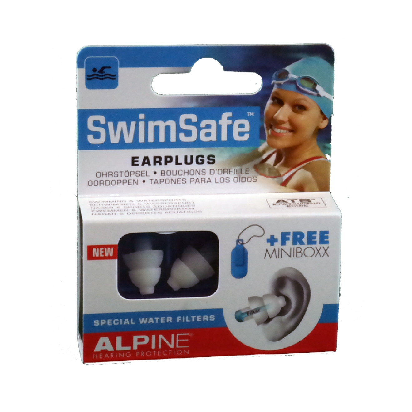 Alpine Hearing Swimsafe Earplugs Accessoire