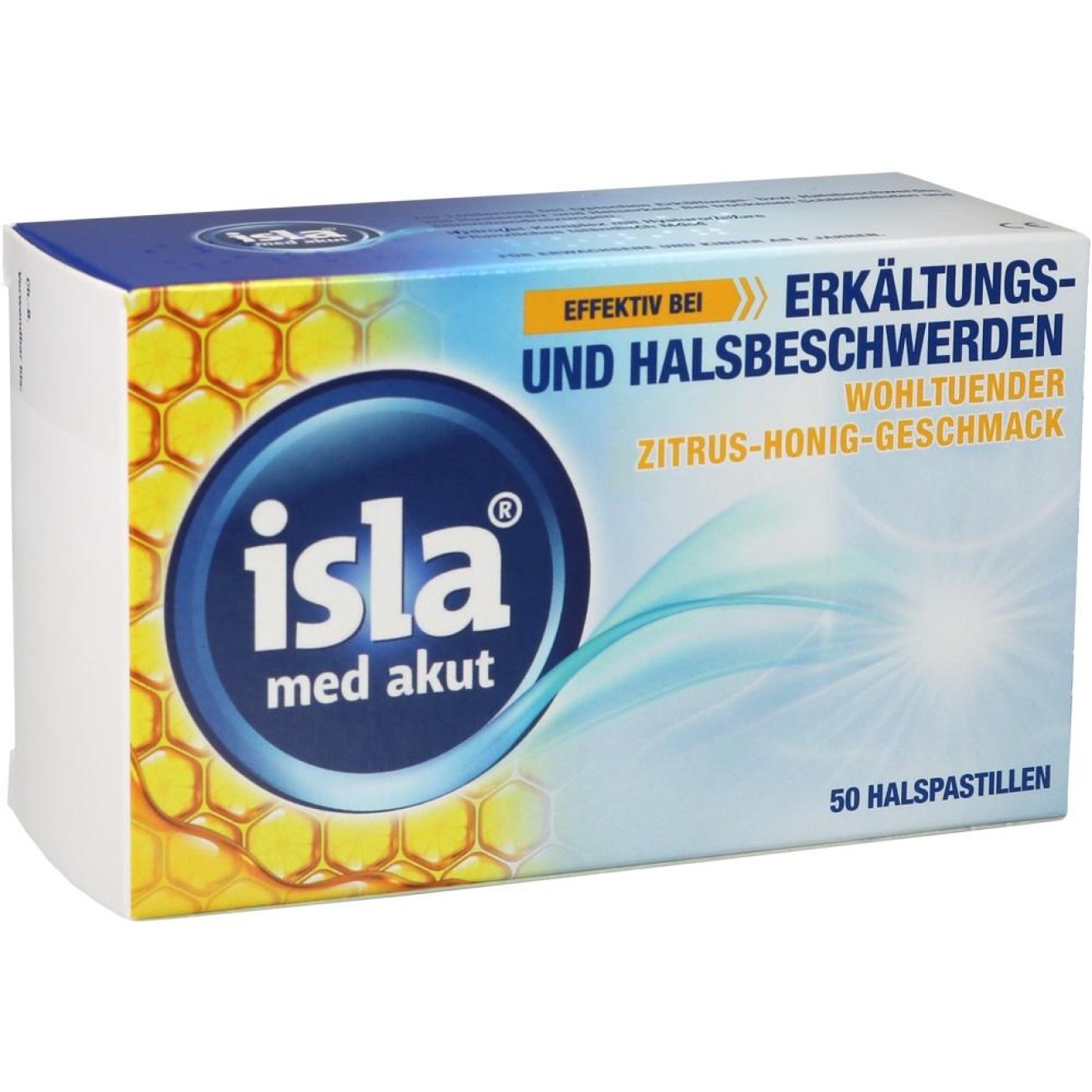 ISLA MED AKUT ZITRUS-HONIG PASTILLEN, 50 Stück schon ab 15.28 EUR, PZN ...
