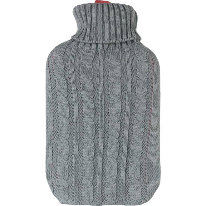 WÄRMFLASCHE GUMMI 2 L M. ROLLKRAGENPULLOVER BEZUG, 1 STUECK schon ab 5.72 EUR, PZN 04433167