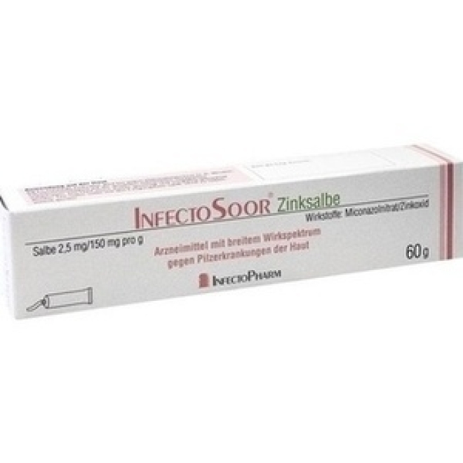 INFECTOSOOR Zinksalbe, 60 g schon ab 28.24 EUR, PZN 08862066