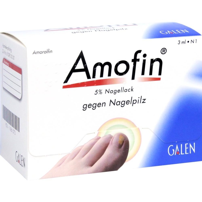 AMOFIN 5% Nagellack - 5 Ml Medizinischer Nagellack Von GALENpharma