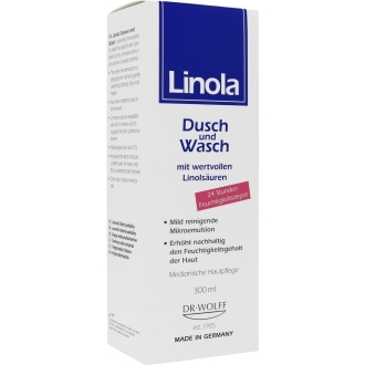 LINOLA Fett N Ölbad – 400 Ml, Für Trockene Haut & Neurodermitis, Ideal Zum Baden & Duschen