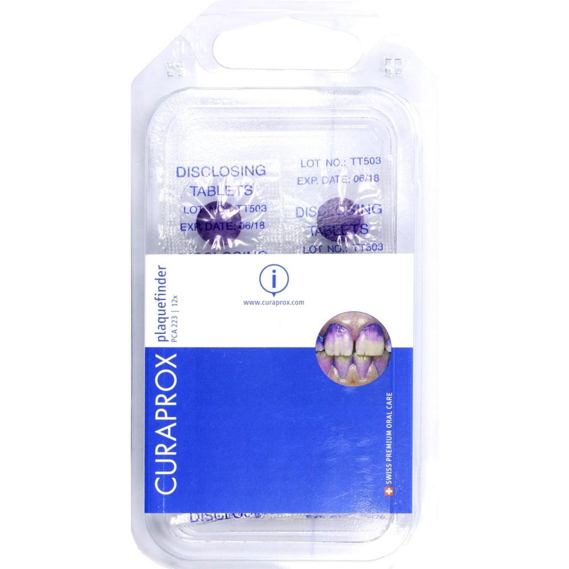 CURAPROX PCA 223 PLAQUE FÄRBETABLETTEN, 12 STUECK schon ab 6.35 EUR ...