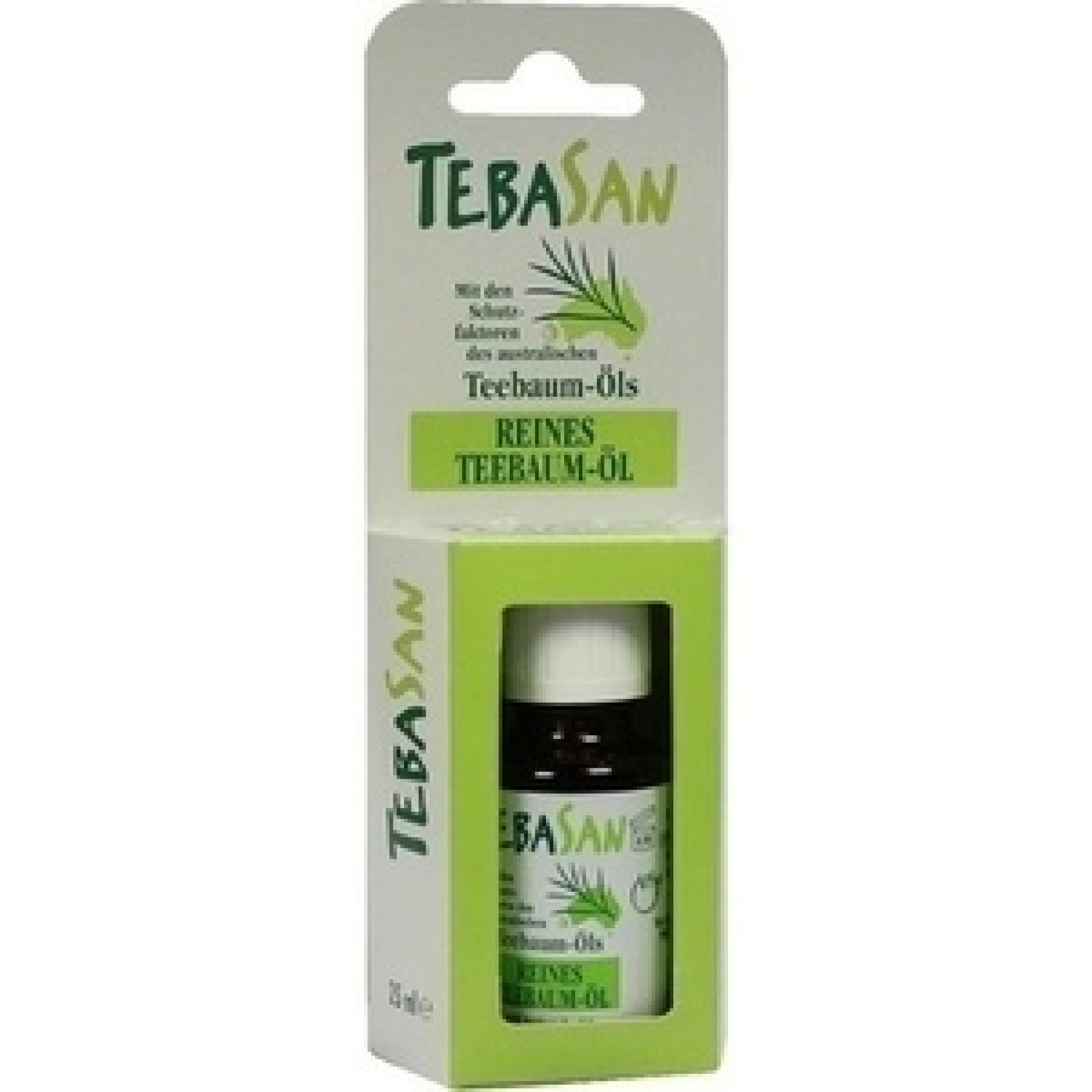 Enzborn TEBASAN Reines Teebaumöl 10 Ml – 100% Naturrein, Zur Hautpflege & Vorbeugung