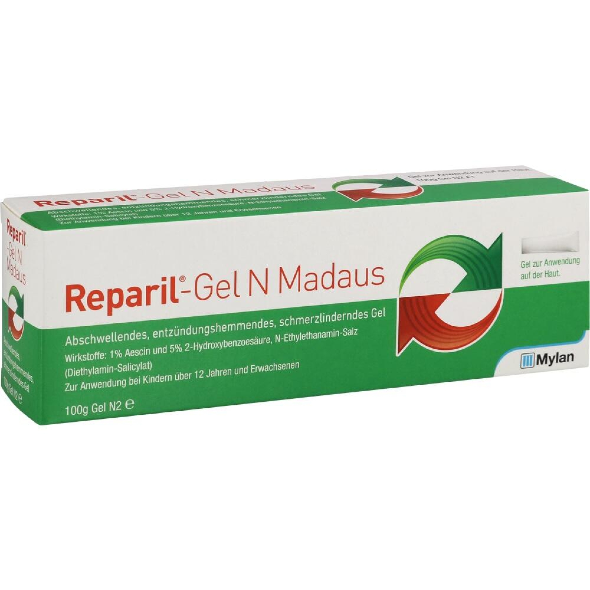REPARIL - GEL N MADAUS 100 G, 100 g schon ab 8.99 EUR, PZN 11548327
